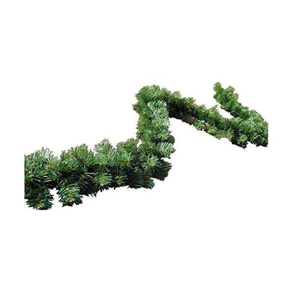 Ghirlanda Di Natale Ghirlanda Di Abete Artificiale Spessa Decorazione Di Natale Verde 300 Cm 160 Punte-image