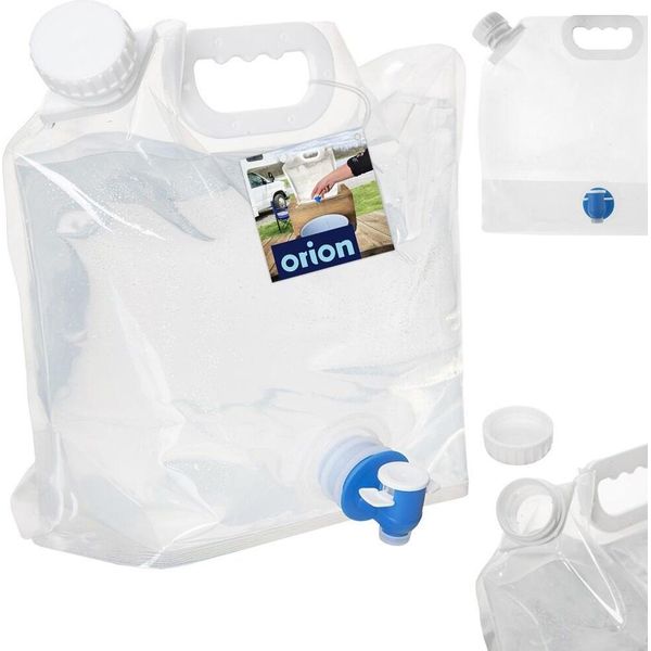 Serbatoio D'acqua Orion Contenitore D'acqua Contenitore D'acqua Potabile Tanica D'acqua Con Rubinetto Ripiegabile 4,8 L-image