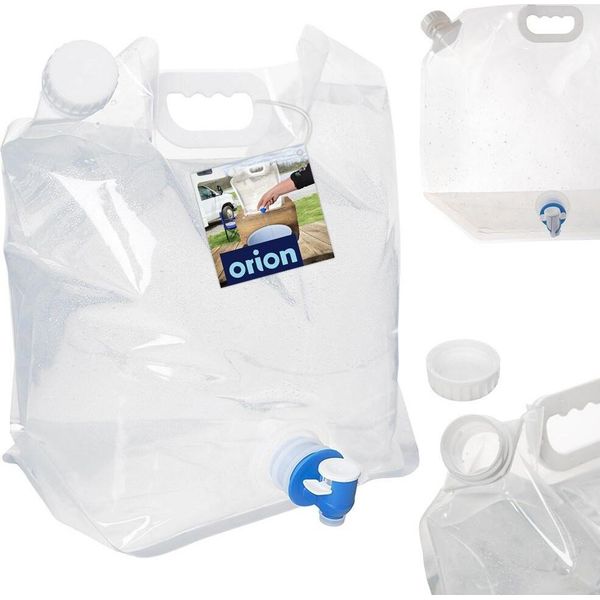 Serbatoio D'acqua Orion Contenitore D'acqua Contenitore D'acqua Potabile Tanica D'acqua Con Rubinetto Pieghevole 11 L-image