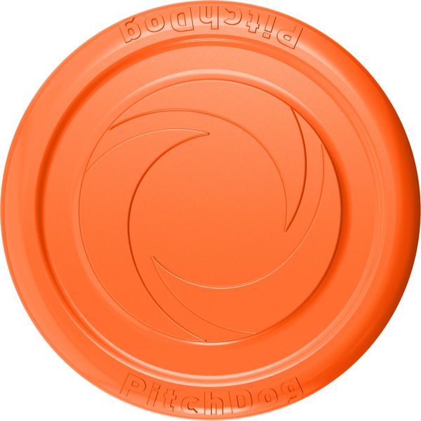Frisbee Per Cani, Giocattolo Per Cani, Gomma, Disco Morbido, Giocattolo Interattivo Da Esterno, Addestramento Cani, Disco Volante, Morbido, 24 Cm, Arancione-image