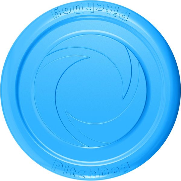 Frisbee Per Cani, Giocattolo Per Cani, Gomma, Disco Morbido, Giocattolo Interattivo Da Esterno, Addestramento Cani, Disco Volante, Morbido, 24 Cm, Blu-image