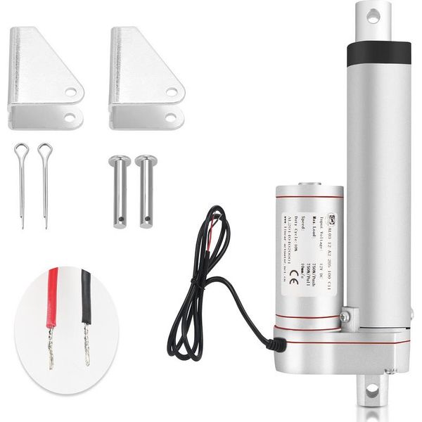 Yakimz 1500N Attuatore Lineare Regolabile Attuatore Lineare Attuatore Lineare Motore Attuatore Lineare DC12V 250 Mm-image