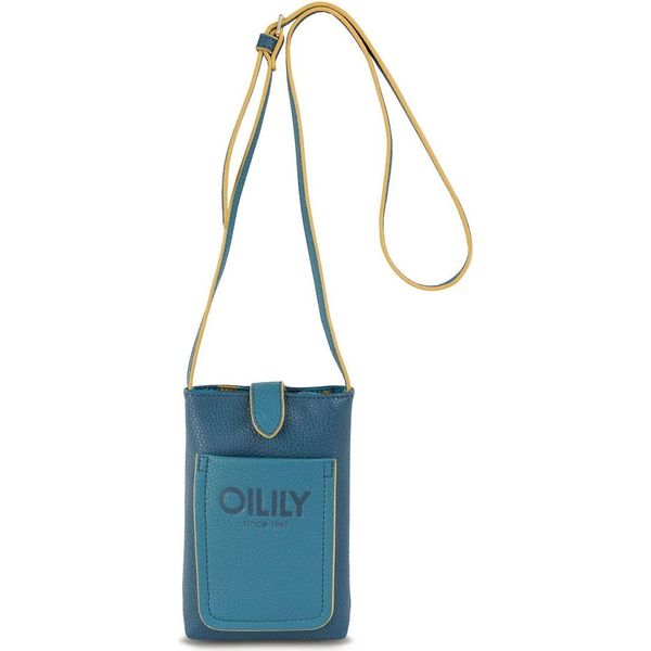 Oilily Borsa Per Cellulare Borsa A Tracolla Mila Mobile Holder Legion Blue Petrolio-image
