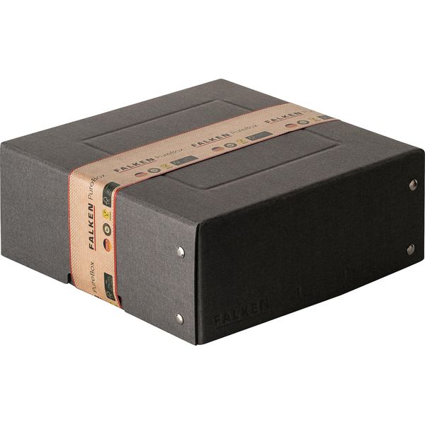 Falken Box Di Stoccaggio Pure Box Black 22001752 200X200X85Mm Nero-image