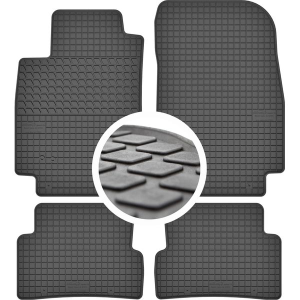 Tappetini Auto In Gomma Per Renault Captur-image