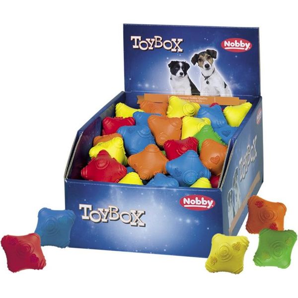 Giocattolo In Gomma Solida Nobby "Reflex"" 72 Pezzi, 6 Cm Colori Assortiti"-image