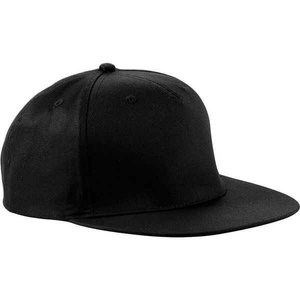 Beechfield - Cappellino Snapback Rapper BC4804 (Taglia Unica) (Nero)-image