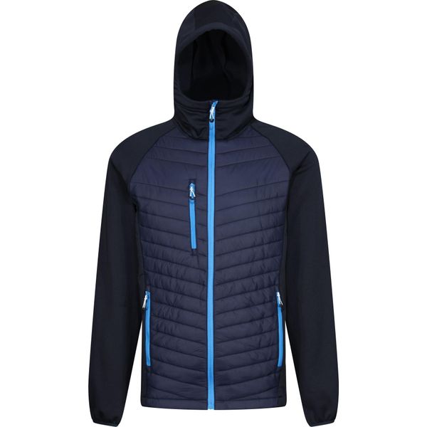 Regatta - Giacca Ibrida "Navigate"" Da Uomo RG9341 (L) (Blu Navy/Blu Grigio)"-image