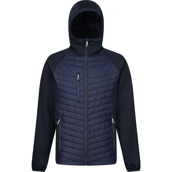 Regatta - Giacca Ibrida "Navigate"" Da Uomo RG9341 (S) (Blu Navy/Grigio Medio)"-image