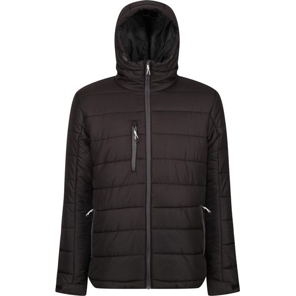 Regatta Professional - Giacca Trapuntata Da Uomo RG9401 (M) (Nero/Grigio Medio)-image