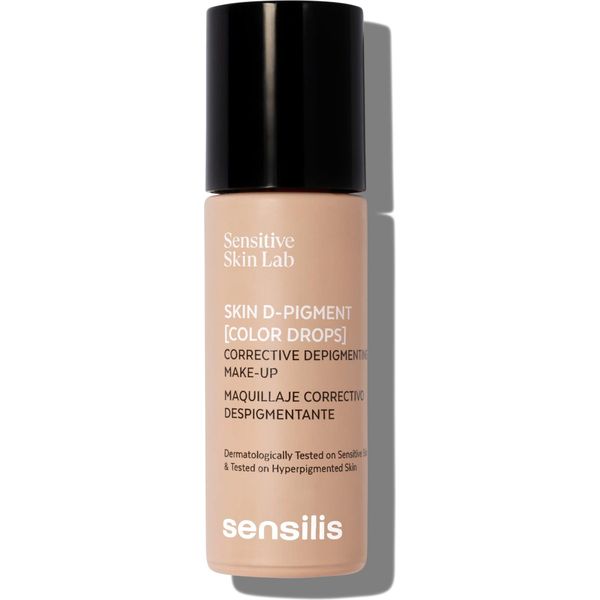 Sensilis Skin D-Pigment Color Drops Trucco Correttore Con Estratto Di Salvia Bio E Vitamina C Stabilizzata 30Ml-image
