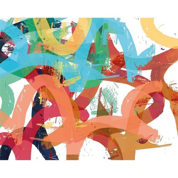 Cartissi - Gerahmter Leinwanddruck "New Shuffling Ii"" PM6987 (60 Cm X 80 Cm) (Bunt)"-image