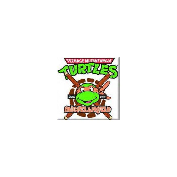 Teenage Mutant Ninja Turtles - Magnete Da Frigo RO7695 (Taglia Unica) (Bianco/Verde/Marrone)-image