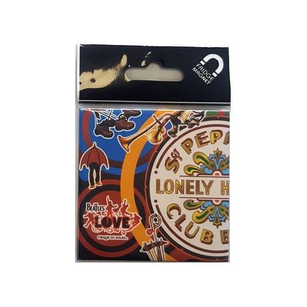 Beatles - Magnete Da Frigo "Love"", Sgt Pepper RO8979 (Taglia Unica) (Colorato)"-image