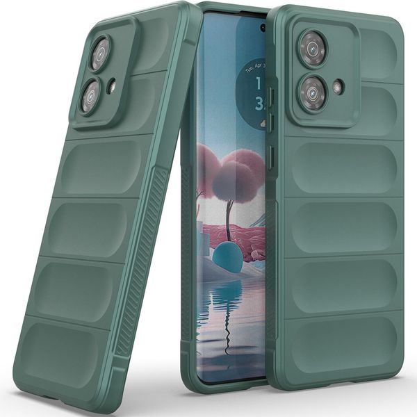 Custodia Per Motorola Edge 40 Neo Custodia Protettiva In Silicone Tpu Morbido Antiurto Verde-image