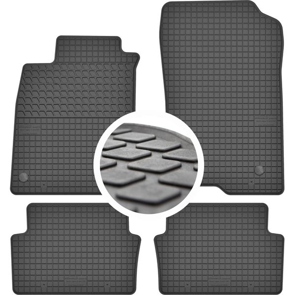 Tappetini Auto In Gomma Per Renault Laguna Iii (2007-2015)-image