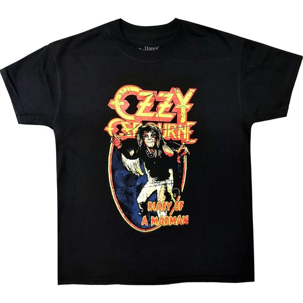 Ozzy Osbourne - Maglietta "Diary Of A Madman"" Per Bambini RO9735 (92) (Nero)"-image