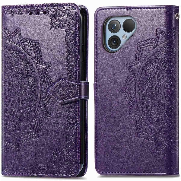 Fairphone 5 Cover - Pelle Finta Imoshion - Flip Cover Imoshion - Viola-image