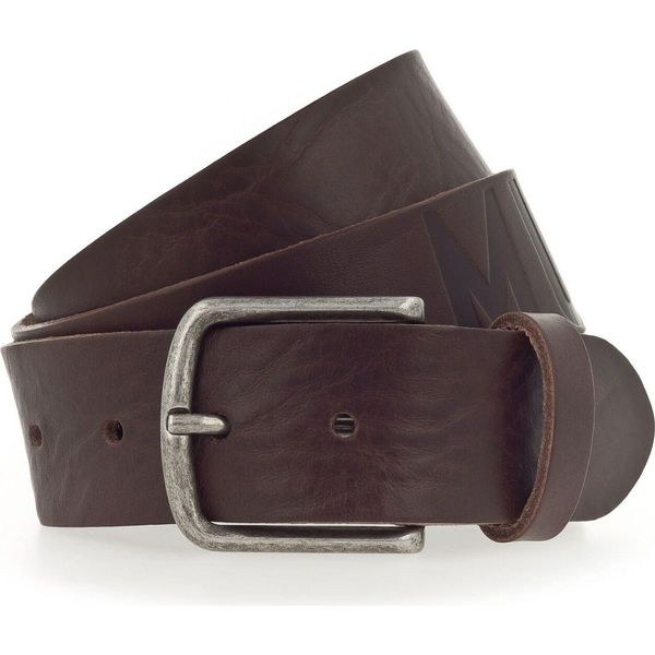 Mustang Pelle Cintura 40Mm Leather Belt W90 Dark Brown Marrone Scuro-image