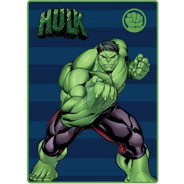 Koc Polarowy Marvel Avengers Hulk - Oficjalny Produkt Akcesoryjny-image
