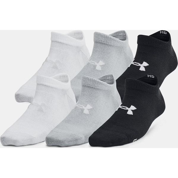 Under Armour Ua Yth Essential No Show 6Pk - Nero, Taglia:Xs-image