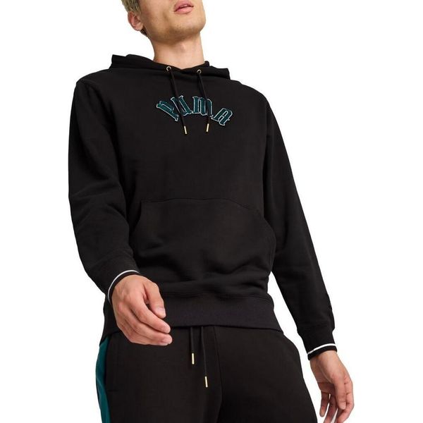 Polo Del Marchio Puma Yellow Del Modello Classics Play Paris Hoodie Nero-image
