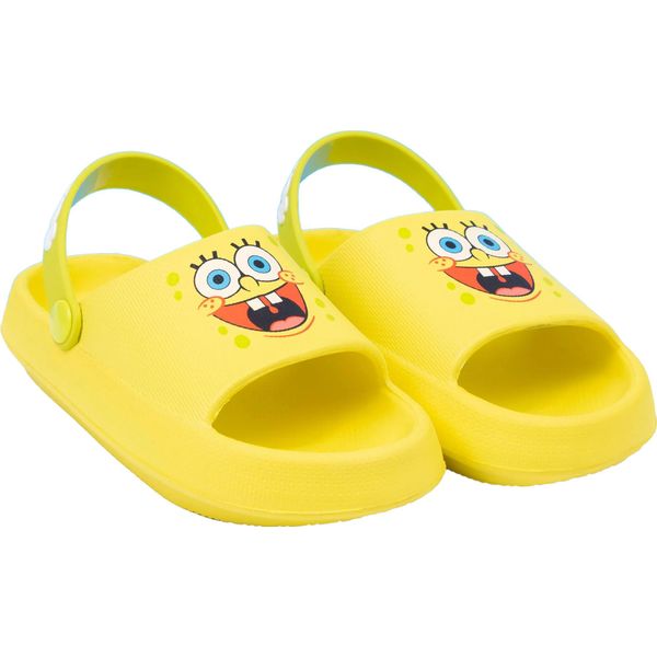 Spongebob Squarepants - Sandalo Da Bagno Per Bambini, Figura NS7382 (30 Eu) (Giallo)-image