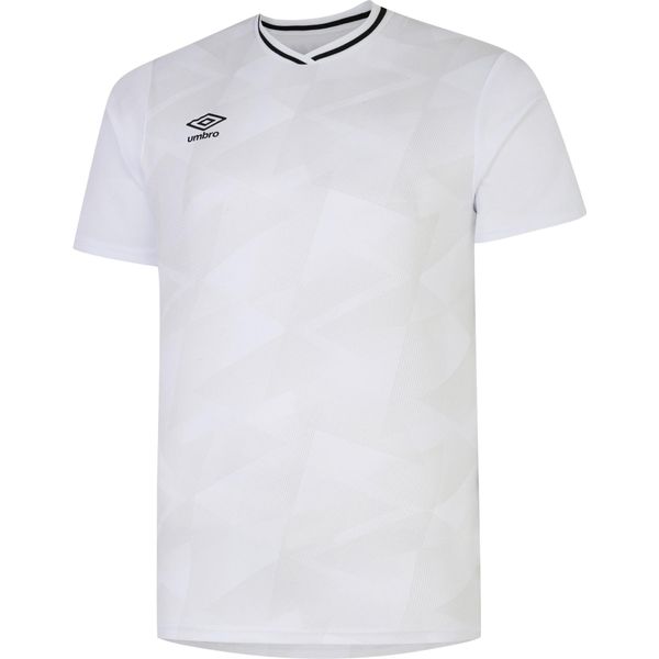 Umbro - Maglia "Triassic"" Da Uomo A Manica Corta UO1894 (S) (Bianco/Blu)"-image