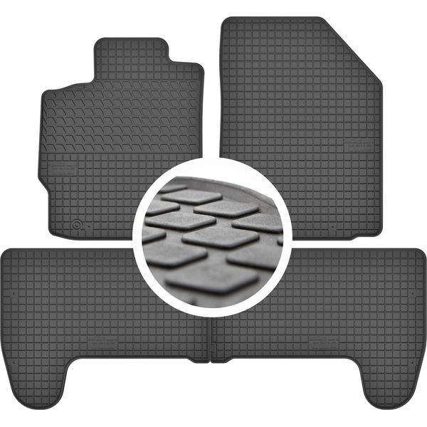 Tappetini Auto In Gomma Per Toyota Yaris Ii (2005-2011)-image