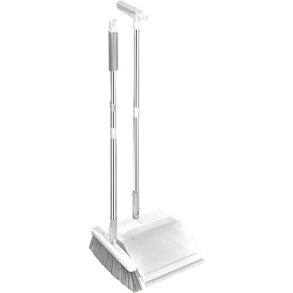 Paletta Con Manico Lungo - 87 Cm - Bianco/Grigio - Paletta Con Manico - Paletta Lunga-image