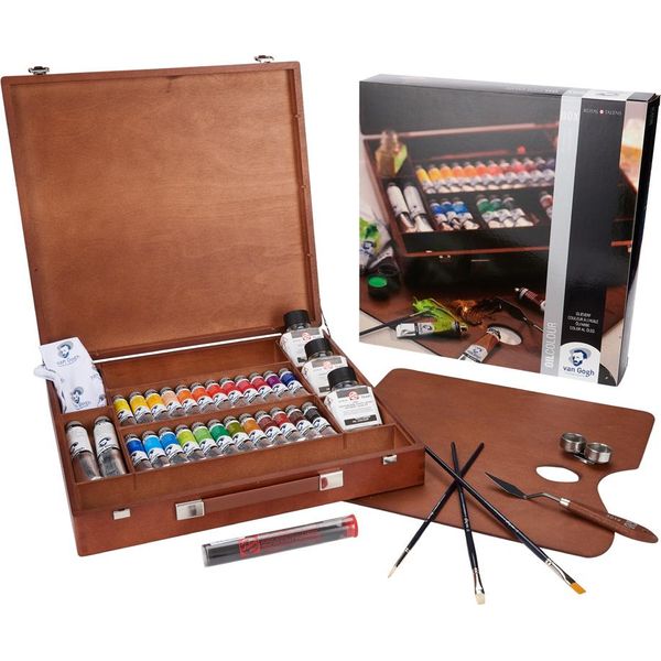 Royal Talens 2843426 Royal Talens Van Gogh Set Di Colori Ad Olio In Legno Expert-image