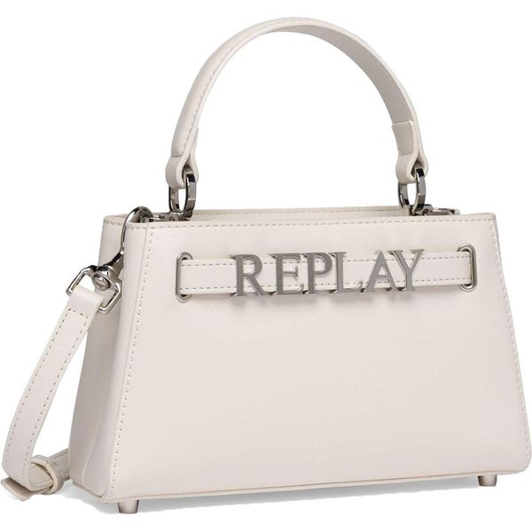 Replay Borsa A Tracolla Borsetta Crossbody Bag Dirty White Avorio-image