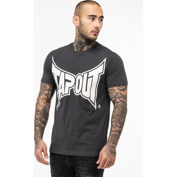 Maglietta Normale Passform Logo Tee Antracite/Off-White 3XL Tapout-image