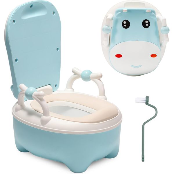 Yakimz Vasino Per Bambini Da 0 A 6 Anni | Vasino Per Bambini | Vasino Per L'addestramento Al Vasino | Vasino Di Contenimento Vasino Per Bambini Blu-image