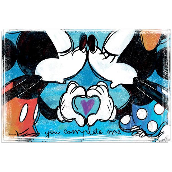 Egan Disney Love Sweet Love Set Di 2 Tovagliette Blu 45X30 Cm-image