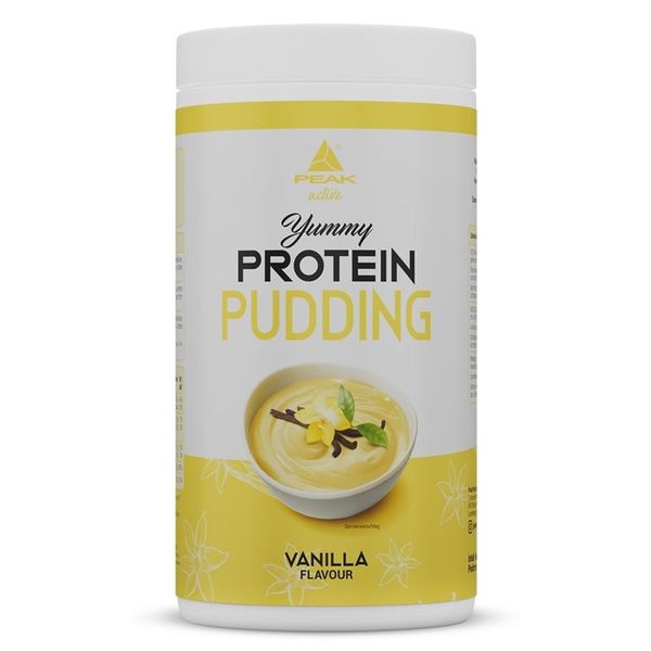 Yummy Protein Pudding - 450G : Vaniglia I 15 Porzioni I Fonte Di Proteine: Caseina, Concentrato Di Proteine Del Latte I Quasi Nessun Grasso E Carboidrato-image
