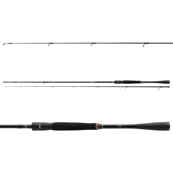 Daiwa Prorex Xr Finesse, Punta Tubolare, 2,25M, 7,38Ft, 5-21G, 2 Pezzi, Canna Da Pesca Da Spinning, Extra Fast, 11335-224-image