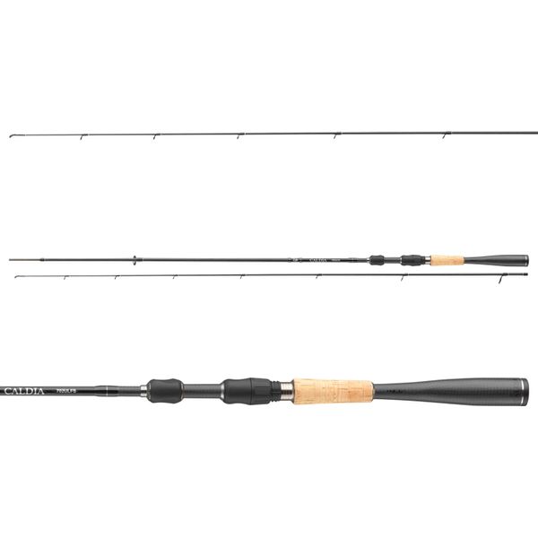 Daiwa Caldia Sensor Spin, 2.1M, 6.89Ft, 3-10G, 2 Pezzi, Canna Da Pesca A Spinning, 11427-211-image