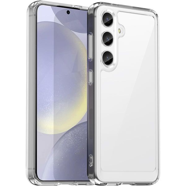 Custodia Per Samsung Galaxy S24+ Trasparente, Custodia Protettiva In Silicone Tpu Antiurto Trasparente-image