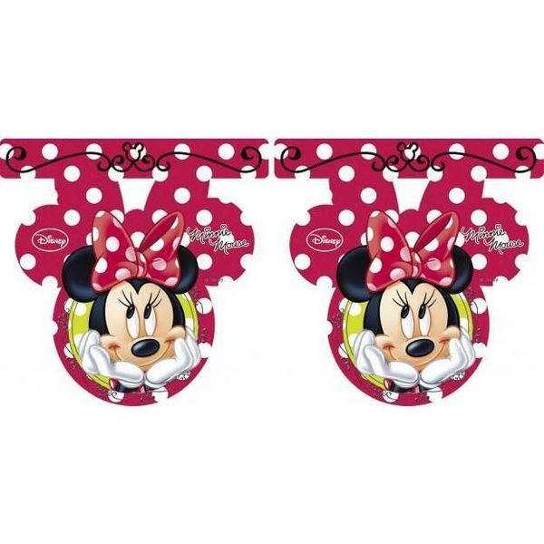 Disney - Moderno - Bandiere - Plastica SG29745 (Taglia Unica) (Rosa/Bianco)-image