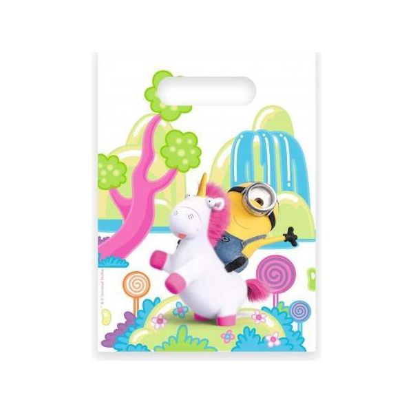 Despicable Me - Sacchetti Morbidi Per Feste Confezione Da 6 SG30219 (Taglia Unica) (Colorati)-image