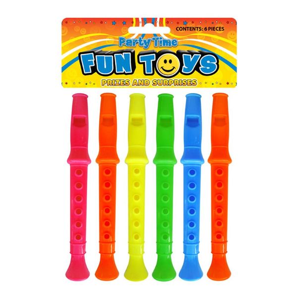 Henbrandt - Manicotti Per Tromba - Rumoristi, Confezione Da 6 Pezzi In Plastica SG31889 (Taglia Unica) (Colorato)-image