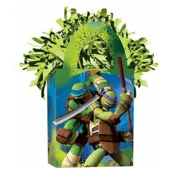 Teenage Mutant Ninja Turtles - Borsa Della Spesa - Peso Palloncino - Foil SG30692 (Taglia Unica) (Verde/Blu)-image