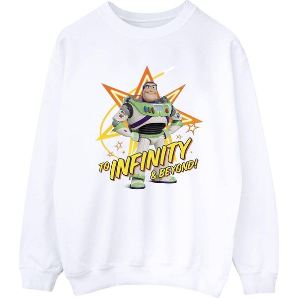 Disney - Felpa "Toy Story To Infinity"" Da Donna BI41939 (L) (Bianco)"-image