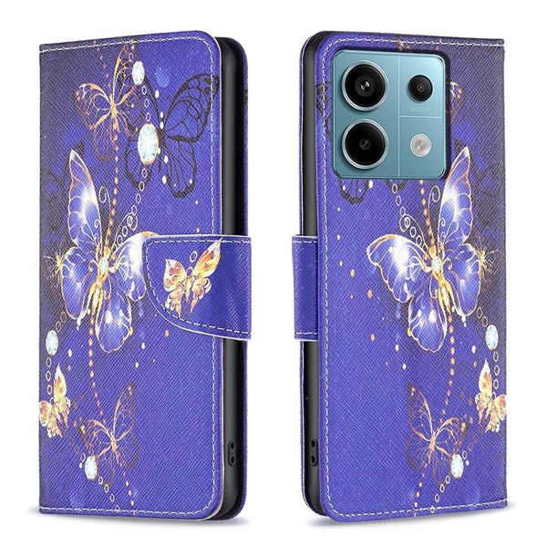 Per Xiaomi Redmi Note 13 Pro / Poco X6 Custodia Per Cellulare In Pelle Finta Motivo 1 Custodia Protezione-image