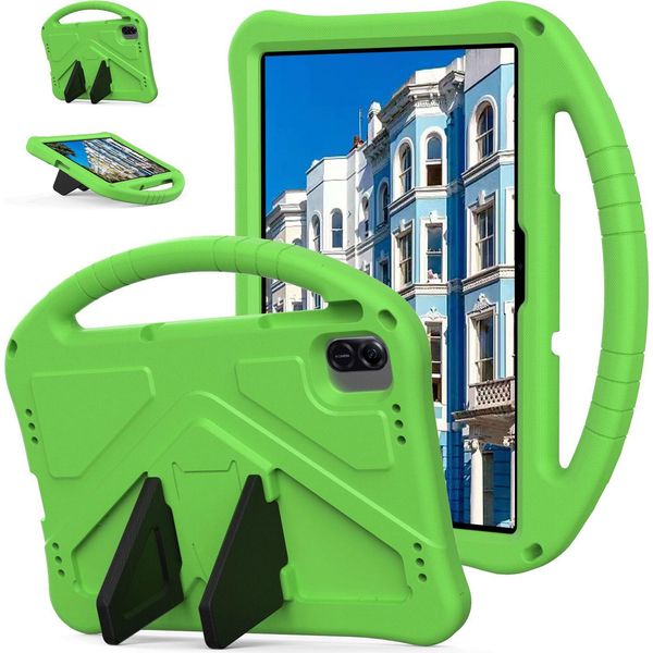Custodia Per Bambini Per Infinix Xpad 11" 2024, Custodia Antiurto Leggera In Eva Con Supporto Pieghevole E Maniglia Verde"-image