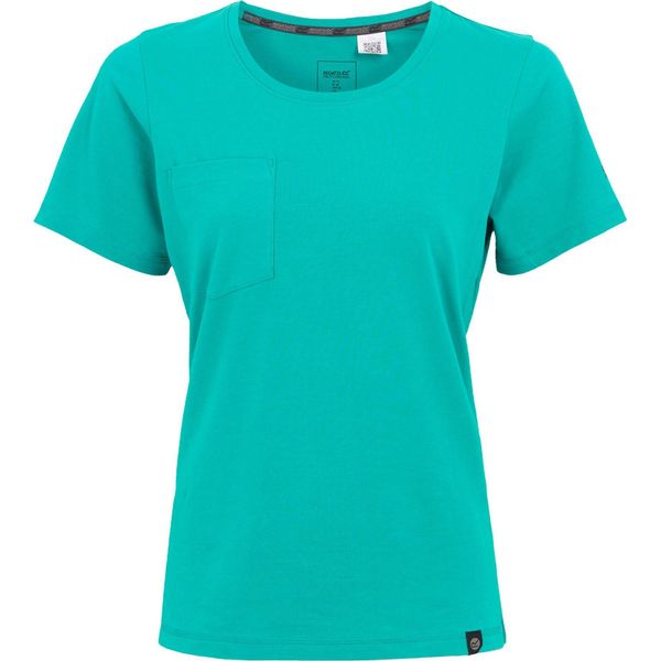 Regatta Professional - Maglietta "Ada"" Elasticizzata Da Donna RG11191 (38 It) (Verde)"-image