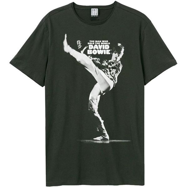 Amplified - Maglietta "The Man Who Sold The World"" Per Uomo/Donna Unisex GD1986 (Xl) (Charcoal)"-image