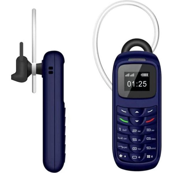 L8Star Bm70 Mini Telefono Cellulare Bluetooth Cellulare Senza Fili Dialler Gtstar Blu-image