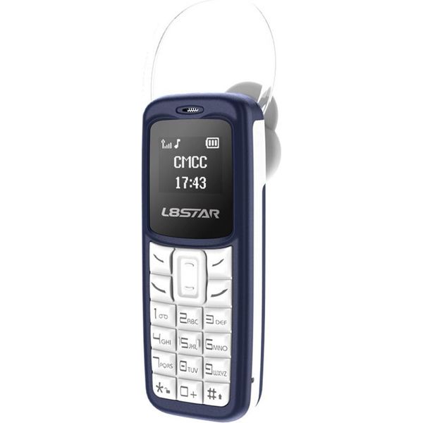 L8Star Bm30 Mini Telefono Cellulare Auricolare Wireless Bluetooth Dialer Gtstar Gsm Blu-image
